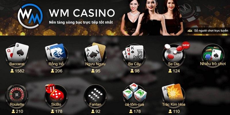 Cách tham gia cá cược tại WM Casino vô cùng đơn giản và dễ dàng