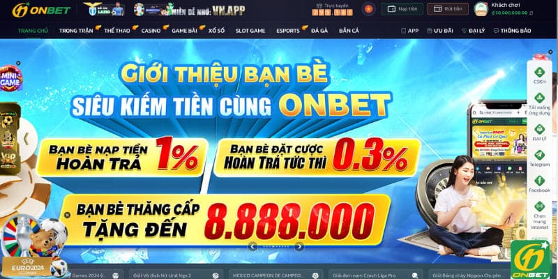 Tài khoản Onbet là tài khoản tham gia cá cược trên Onbet